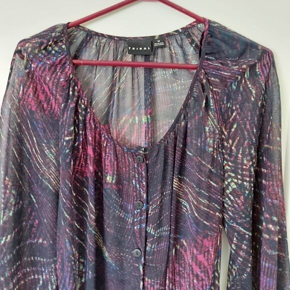 TRIBAL BLOUSE - Picture 2 of 5